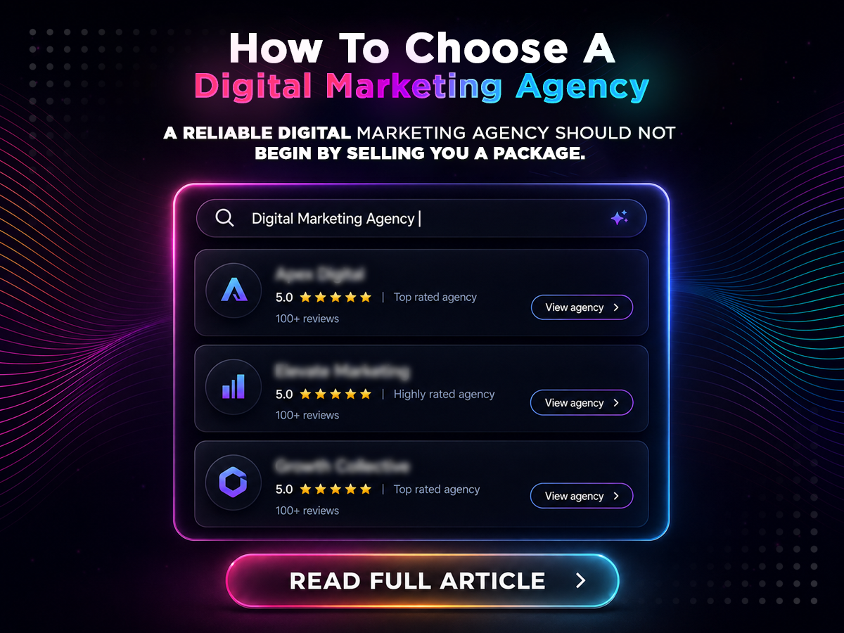 Reliable Digital Marketing Agencies